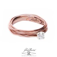 Anello Rubinia Donna in Oro Diamante 0.08 Ct AN102RB - AN102RB